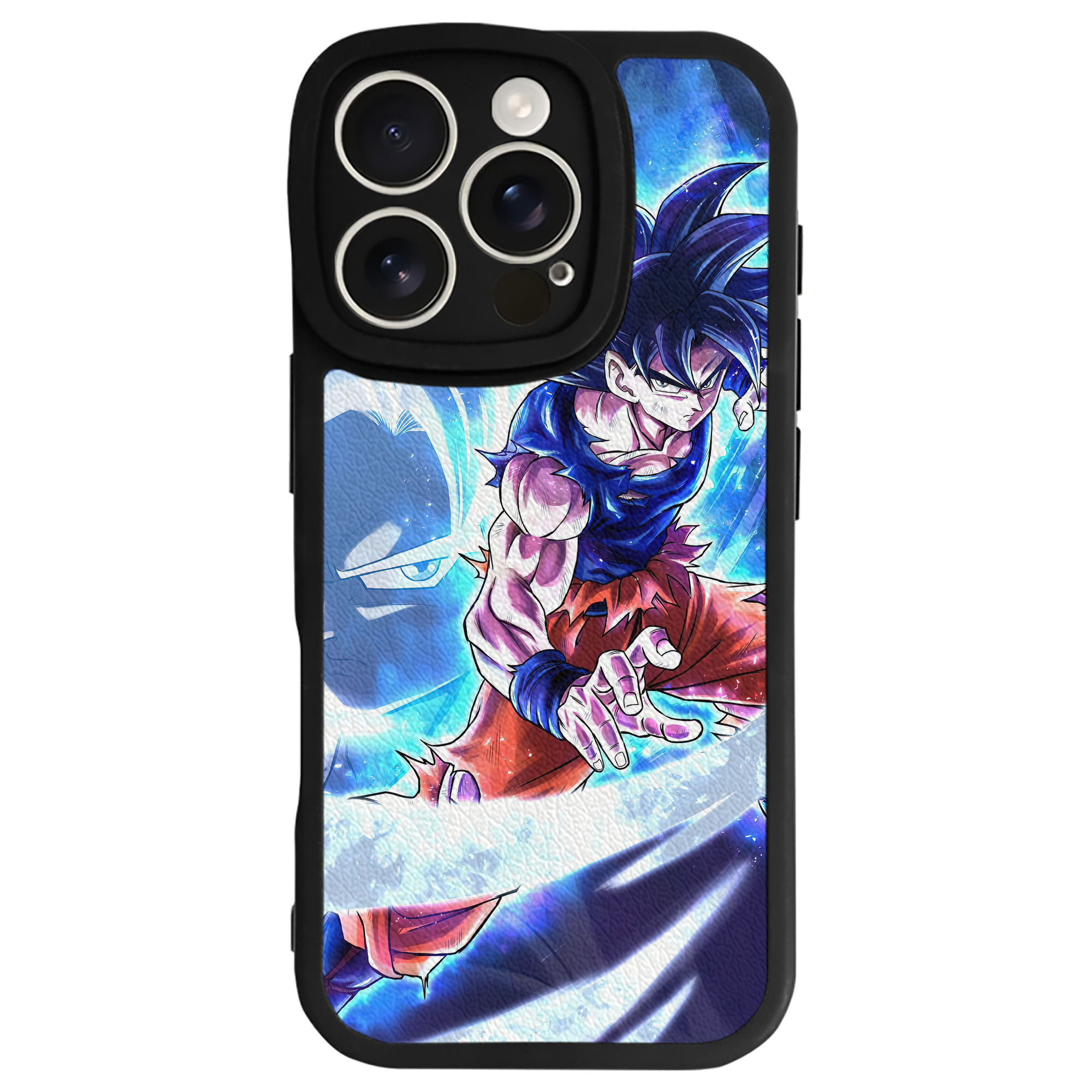 （画像用） ドラゴンボール DRAGON BALL 【iPhone 16シリーズ対応】シリコンスマホケース（レザー調） 材質：シリコン